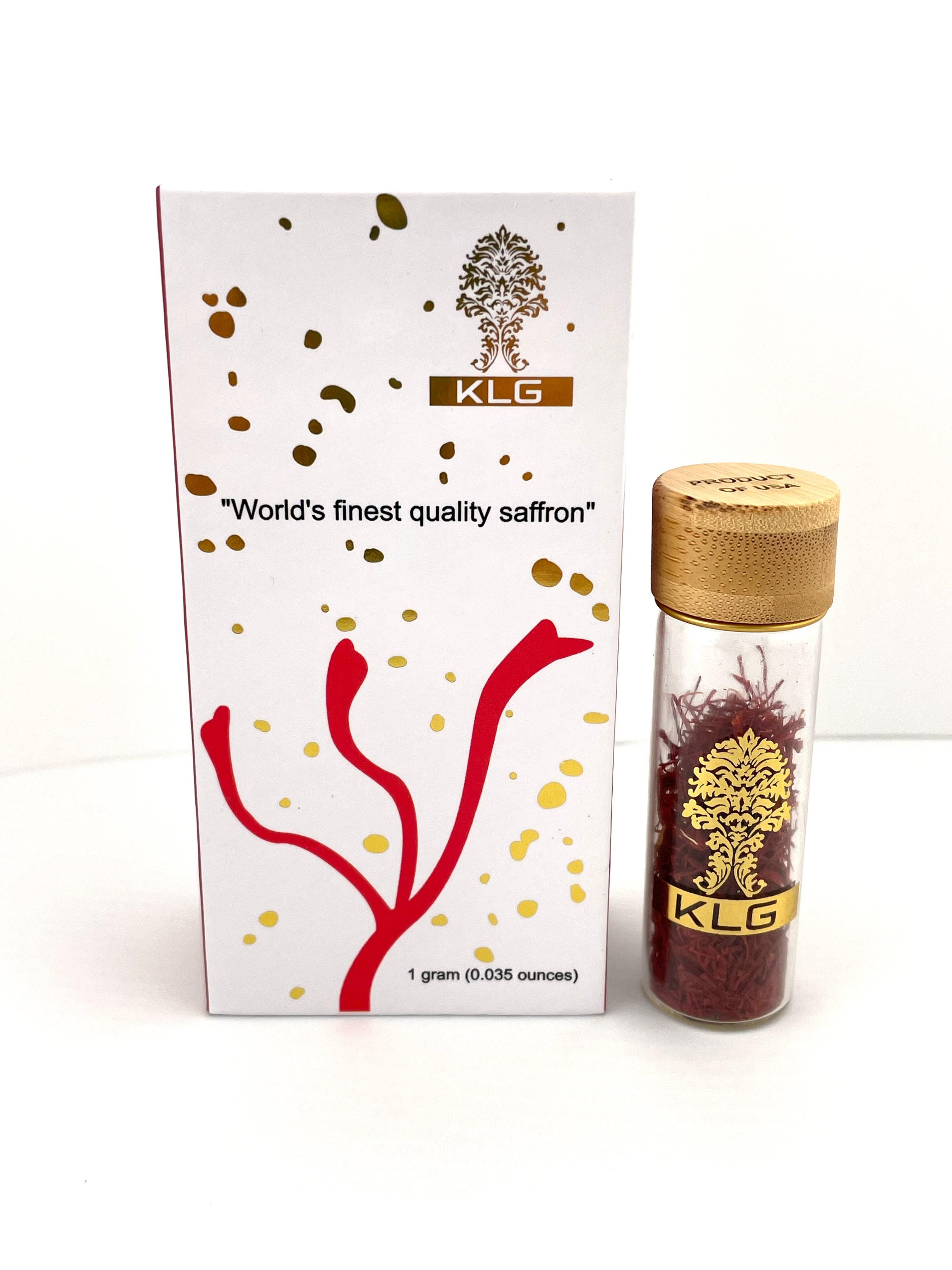100% Organic Saffron Threads (1g) – Made in USA | Vegan, Non-GMO, Kosher
