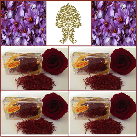 4g. Premium Quality La Mancha Spanish Saffron. Rose Red. 200+ Grade.