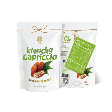 Krunchy Capriccio - A Delicious Diced, Baked Dates Snack