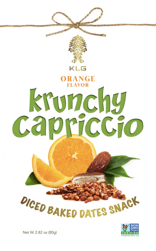 6pk Krunchy Capriccio - Orange Flavor